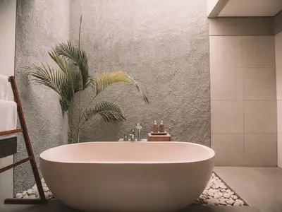 Domestic bathroom cleaning in Milton Keynes — bright and fully sanitised