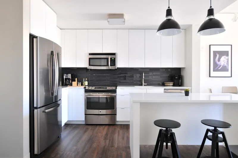 Spotless kitchen cleaned by our professional domestic cleaning team