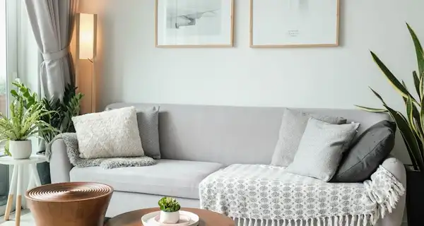 Professionally cleaned living room — what to expect from TimeBack Cleaning in Milton Keynes